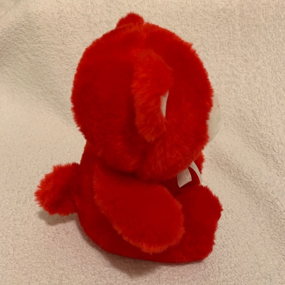 Red Hearts Teddy Bear - Picture 4 of 5